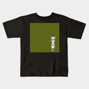 Lonely panda Kids T-Shirt